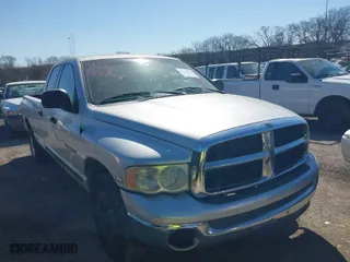 2005 Dodge Ram 1500 SLT with VIN 1D7HA18D35J584835, listed as a IAAI auction lot 41779738 with 1 mi miles. Bid and sale history available at carsss.com. Image 6.