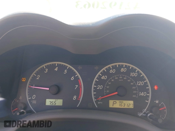 2010 Toyota Corolla with VIN JTDBU4EE2AJ085864, listed as a IAAI auction lot 42192063 with 163,127 mi miles and . Bid and sale history available at DreamBid. Image 7.