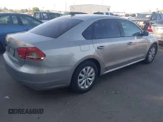 2014 Volkswagen Passat S with VIN 1VWAT7A33EC111206, listed as a IAAI auction lot 42684770 with 95,779 mi miles and . Bid and sale history available at DreamBid. Image 4.