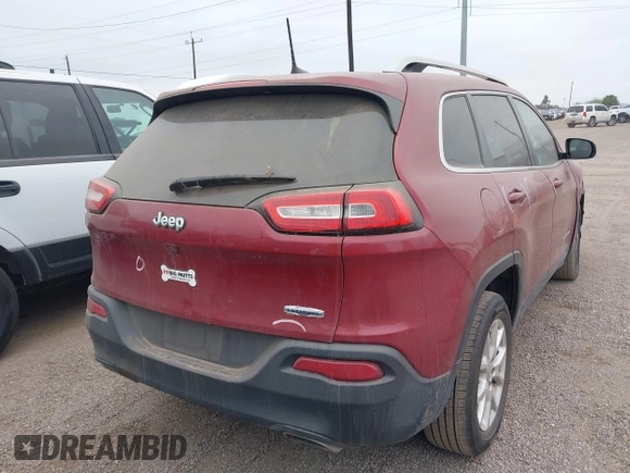 2016 Jeep Cherokee Latitude with VIN 1C4PJLCS1GW247965, listed as a IAAI auction lot 41623805 with 114,187 mi miles. Bid and sale history available at carsss.com. Image 4.