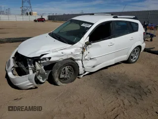 2005 Pontiac Vibe with VIN 5Y2SL63825Z460607, listed as a Copart auction lot 75049664 with 123,906 mi miles and Salvage Title. Bid and sale history available at carsss.com. Image 1.
