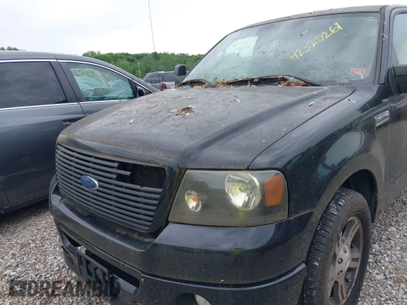 2007 Ford F-150 XL with VIN 1FTPX12V37KC96333, listed as a IAAI auction lot 42320261 with 137,580 mi miles and . Bid and sale history available at DreamBid. Image 6.
