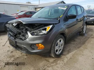 2017 Ford Escape S with VIN 1FMCU0F74HUB97616, listed as a Copart auction lot 79323164 with 113,199 mi miles and Salvage title. Bid and sale history available at DreamBid. Image 1.