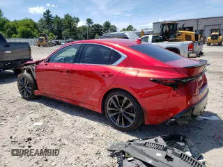 2023 Lexus IS with VIN JTHGZ1E2XP5029098, listed as a Copart auction lot 60492824 with 8,314 mi miles and Salvage Title. Bid and sale history available at carsss.com. Image 2.