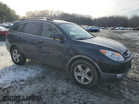 2007 Hyundai Veracruz GLS with VIN KM8NU73C57U008554, listed as a Copart auction lot 42334605 with 101,057 mi miles and Salvage Title. Bid and sale history available at DreamBid. Image 4.
