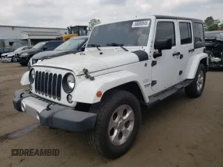 2015 Jeep Wrangler Unlimited Sahara with VIN 1C4BJWEG6FL627890, listed as a Copart auction lot 58080945 with 145,941 mi miles and Salvage title. Bid and sale history available at DreamBid. Image 1.