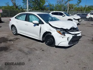 2022 Toyota Corolla LE with VIN 5YFEPMAE5NP370179, listed as a IAAI auction lot 41838269 with 36,873 mi miles. Bid and sale history available at carsss.com. Image 1.