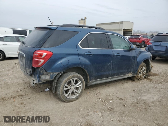 2017 Chevrolet Equinox LT with VIN 2GNALCEK3H6190376, listed as a Copart auction lot 44612015 with 135,797 mi miles and Salvage Title. Bid and sale history available at carsss.com. Image 3.