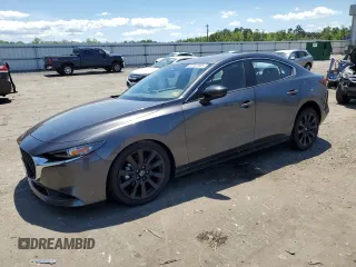 2025 Mazda 3 S Select Sport with VIN JM1BPABM2S1766402, listed as a Copart auction lot 57202805 with 2,417 mi miles and Salvage title. Bid and sale history available at DreamBid. Image 1.