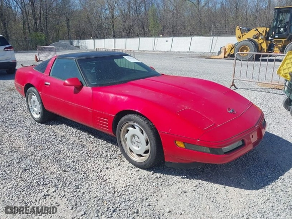 1992 Chevrolet Corvette with VIN 1G1YY23P6N5107198, listed as a IAAI auction lot 41881152 with 90,395 mi miles. Bid and sale history available at carsss.com. Image 1.