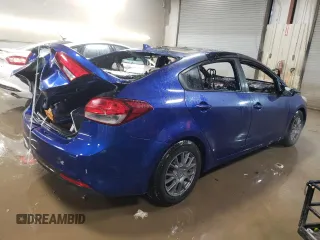 2017 Kia Forte LX with VIN 3KPFK4A7XHE103064, listed as a Copart auction lot 45866225 with 0 mi miles and Non Repairable. Bid and sale history available at carsss.com. Image 3.