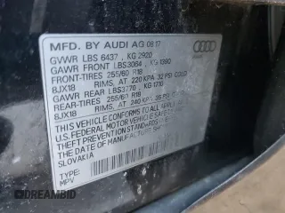 2018 Audi Q7 Premium z VIN WA1AHAF72JD007771, wystawiony jako Copart lot #45113455 z przebiegiem 105 891 mil mil oraz Szkoda całkowita • Salvage title. Historia ofert i sprzedaży dostępna na DreamBid. Obrazek 14.