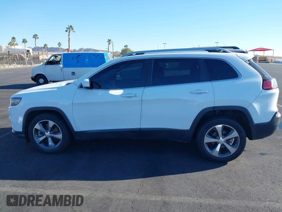 2020 Jeep Cherokee Limited with VIN 1C4PJLDBXLD536346, listed as a IAAI auction lot 41164017 with 35,057 mi miles. Bid and sale history available at carsss.com. Image 17.