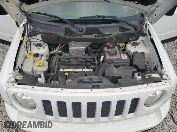 2017 Jeep Patriot Sport SE with VIN 1C4NJPBAXHD140479, listed as a Copart auction lot 80624914 with 127,860 mi miles and Clean title. Bid and sale history available at DreamBid. Image 12.