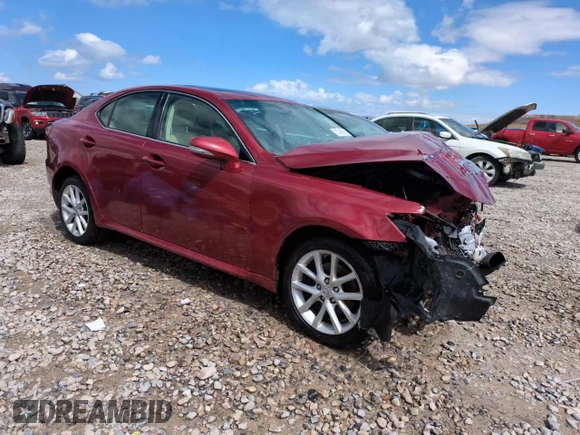 2012 Lexus IS 250 с VIN JTHCF5C27C5059137, выставлен на аукционе Copart как лот 57426615 с пробегом Не указан миль и Списание • Salvage title. История ставок и продаж доступна на DreamBid. Изображение 13.