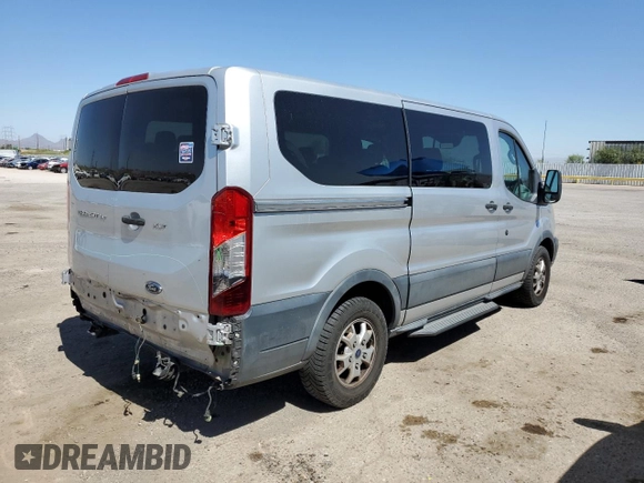 2015 Ford Transit XL with VIN 1FMZK1YMXFKB16362, listed as a Copart auction lot 57024515 with 112,665 mi miles and Salvage title. Bid and sale history available at DreamBid. Image 3.