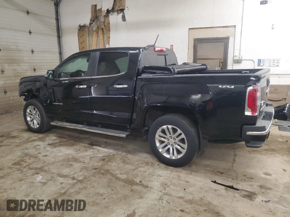 2019 GMC Canyon 4WD SLT with VIN 1GTG6DEN1K1316934, listed as a Copart auction lot 46669405 with 47,616 mi miles and Salvage Title. Bid and sale history available at carsss.com. Image 2.