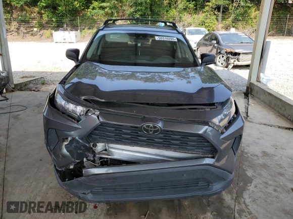 2019 Toyota RAV4 LE with VIN 2T3H1RFV7KW039271, listed as a Copart auction lot 59310205 with 132,865 mi miles and Salvage title. Bid and sale history available at DreamBid. Image 5.