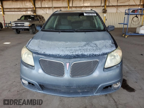 2006 Pontiac Vibe with VIN 5Y2SL65846Z419992, listed as a Copart auction lot 75007074 with 260,288 mi miles and Clean Title. Bid and sale history available at carsss.com. Image 5.