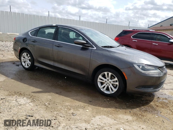 2016 Chrysler 200 LX with VIN 1C3CCCFB4GN194225, listed as a Copart auction lot 51172925 with 123,065 mi miles and Non Repairable. Bid and sale history available at carsss.com. Image 4.