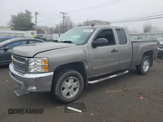 2012 Chevrolet Silverado 1500 LT with VIN 1GCRKSE75CZ213853, listed as a Copart auction lot 51237945 with 124,384 mi miles and Salvage Title. Bid and sale history available at carsss.com. Image 1.