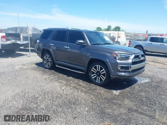 2015 Toyota 4Runner SR5 with VIN JTEZU5JR9F5094747, listed as a IAAI auction lot 42093528 with 230,958 mi miles and . Bid and sale history available at DreamBid. Image 1.