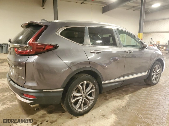 2020 Honda CR-V Touring with VIN 2HKRW2H9XLH626490, listed as a Copart auction lot 48414165 with 0 mi miles and Salvage Title. Bid and sale history available at carsss.com. Image 3.