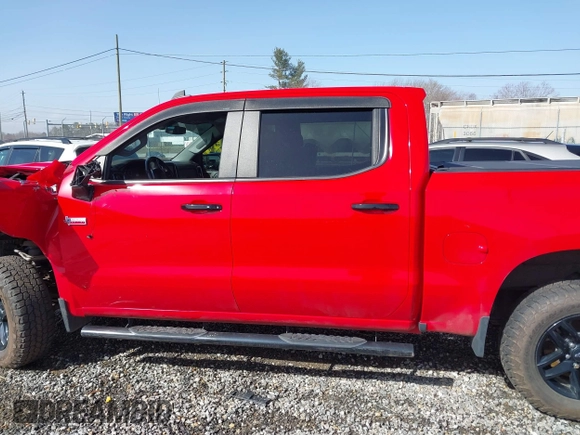 2021 Chevrolet Silverado 1500 LT Trail Boss with VIN 1GCPYFEDXMZ160460, listed as a IAAI auction lot 41693612 with 89,913 mi miles and . Bid and sale history available at DreamBid. Image 14.