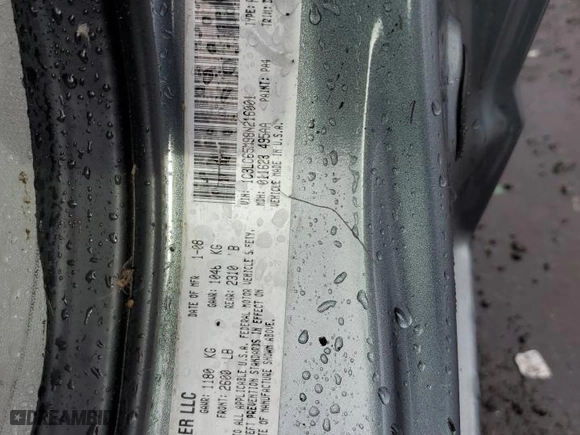 2008 Chrysler Sebring Limited with VIN 1C3LC65M98N216001, listed as a Copart auction lot 72506674 with 119,617 mi miles and Salvage Title. Bid and sale history available at carsss.com. Image 15.