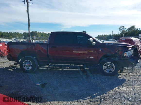2023 Ram 2500 Big Horn with VIN 3C6UR5DLXPG617315, listed as a IAAI auction lot 41246001 with 39,513 mi miles. Bid and sale history available at carsss.com. Image 14.