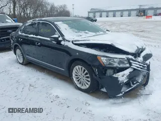 2017 Volkswagen Passat 1.8T SE with VIN 1VWBT7A38HC031778, listed as a IAAI auction lot 41314000 with 99,359 mi miles. Bid and sale history available at carsss.com. Image 1.