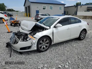 2016 Buick Regal Premium II z VIN 2G4GT5GX2G9121212, wystawiony jako Copart lot #64900125 z przebiegiem 132 056 mil mil oraz Szkoda całkowita • Salvage title. Historia ofert i sprzedaży dostępna na DreamBid. Obrazek 1.