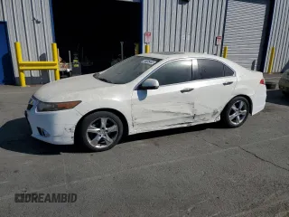 2011 Acura TSX with VIN JH4CU2F60BC009869, listed as a Copart auction lot 64695465 with 146,486 mi miles and Salvage title. Bid and sale history available at DreamBid. Image 1.