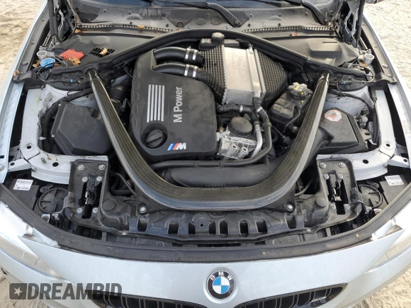2017 BMW M4 with VIN WBS3R9C57HK709371, listed as a Copart auction lot 76764314 with 60,790 mi miles and Salvage Title. Bid and sale history available at carsss.com. Image 11.