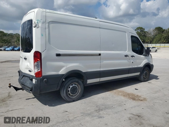 2017 Ford Transit with VIN 1FTYR2CM4HKB14814, listed as a Copart auction lot 45141525 with 143,621 mi miles and Salvage title. Bid and sale history available at DreamBid. Image 3.