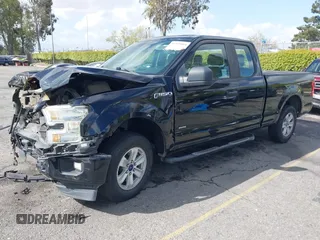 2017 Ford F-150 XL with VIN 1FTEX1CP3HKC18840, listed as a IAAI auction lot 41929464 with 1 mi miles. Bid and sale history available at carsss.com. Image 2.