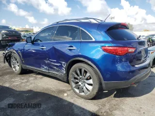 2012 Infiniti FX Limited Edition z VIN JN8AS1MWXCM152078, wystawiony jako Copart lot #55963225 z przebiegiem 110 762 mil mil oraz Szkody całkowita. Historia ofert i sprzedaży dostępna na DreamBid. Obrazek 2.