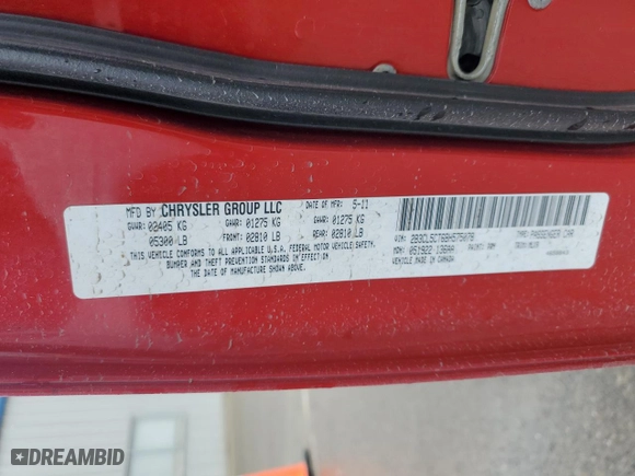 2011 Dodge Charger RT Plus with VIN 2B3CL5CT6BH575078, listed as a Copart auction lot 45600645 with 118,519 mi miles and Salvage Title. Bid and sale history available at carsss.com. Image 13.