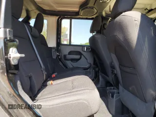 2022 Jeep Wrangler Unlimited Sport with VIN 1C4HJXDG5NW155504, listed as a Copart auction lot 70189964 with 44,101 mi miles and Salvage Title. Bid and sale history available at DreamBid. Image 11.