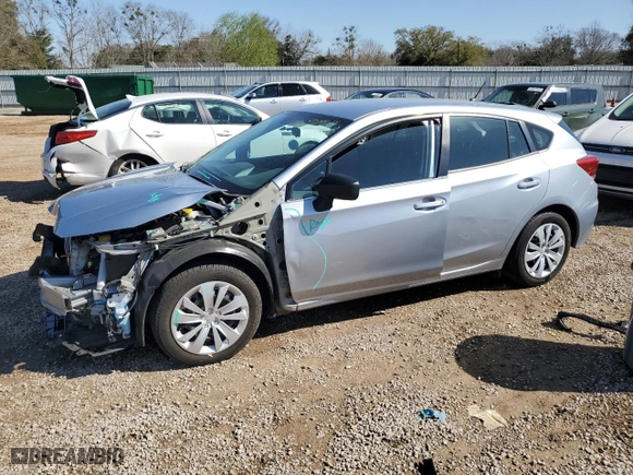 2019 Subaru Impreza with VIN 4S3GTAA63K3758298, listed as a Copart auction lot 47834435 with 80,299 mi miles and Salvage Title. Bid and sale history available at carsss.com. Image 1.