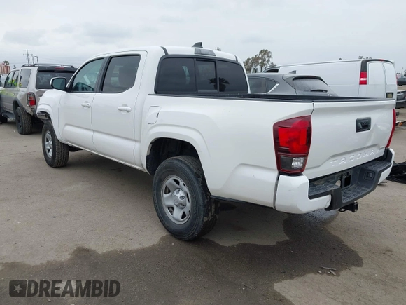 2021 Toyota Tacoma SR with VIN 3TYAX5GNXMT032184, listed as a IAAI auction lot 42204429 with 60,295 mi miles and . Bid and sale history available at DreamBid. Image 3.