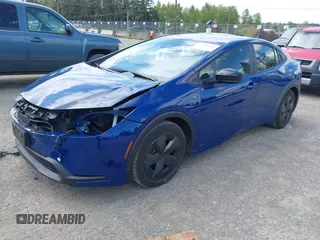 2024 Toyota Prius LE with VIN JTDADABU6R3014933, listed as a IAAI auction lot 42151332 with 2,761 mi miles. Bid and sale history available at carsss.com. Image 2.