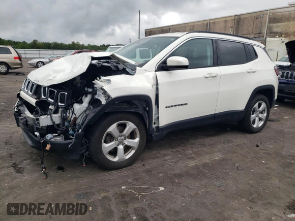 2021 Jeep Compass Altitude with VIN 3C4NJDBB7MT551883, listed as a Copart auction lot 69790784 with 36,830 mi miles and Clean title. Bid and sale history available at DreamBid. Image 1.