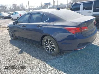 2016 Acura TLX V6 with VIN 19UUB2F35GA006925, listed as a IAAI auction lot 41810848 with 41,604 mi miles. Bid and sale history available at carsss.com. Image 3.