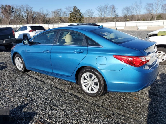 2012 Hyundai Sonata GLS with VIN 5NPEB4AC5CH320261, listed as a Copart auction lot 48255965 with 107,631 mi miles and Salvage Title. Bid and sale history available at carsss.com. Image 2.
