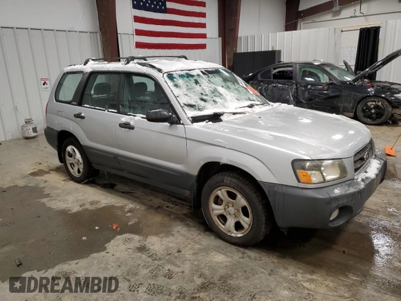 2003 Subaru Forester X with VIN JF1SG63683H762947, listed as a Copart auction lot 44438675 with 0 mi miles and Clean Title. Bid and sale history available at carsss.com. Image 4.