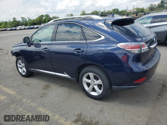 2015 Lexus RX 350 with VIN 2T2BK1BA0FC294296, listed as a Copart auction lot 63782675 with 104,037 mi miles and Salvage title. Bid and sale history available at DreamBid. Image 2.