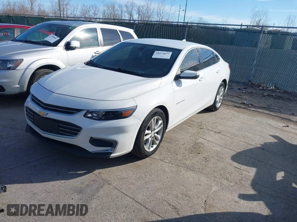 2018 Chevrolet Malibu LT with VIN 1G1ZD5ST8JF250013, listed as a IAAI auction lot 41876893 with 99,013 mi miles. Bid and sale history available at carsss.com. Image 2.