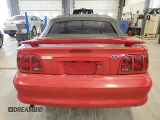 1998 Ford Mustang with VIN 1FAFP4448WF143882, listed as a Copart auction lot 53866905 with 109,835 mi miles and Salvage title. Bid and sale history available at DreamBid. Image 6.