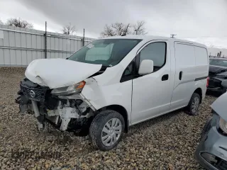 2021 Nissan NV200 Compact Cargo SV with VIN 3N6CM0KN0MK705502, listed as a Copart auction lot 44708245 with 99,517 mi miles and Salvage Title. Bid and sale history available at carsss.com. Image 1.